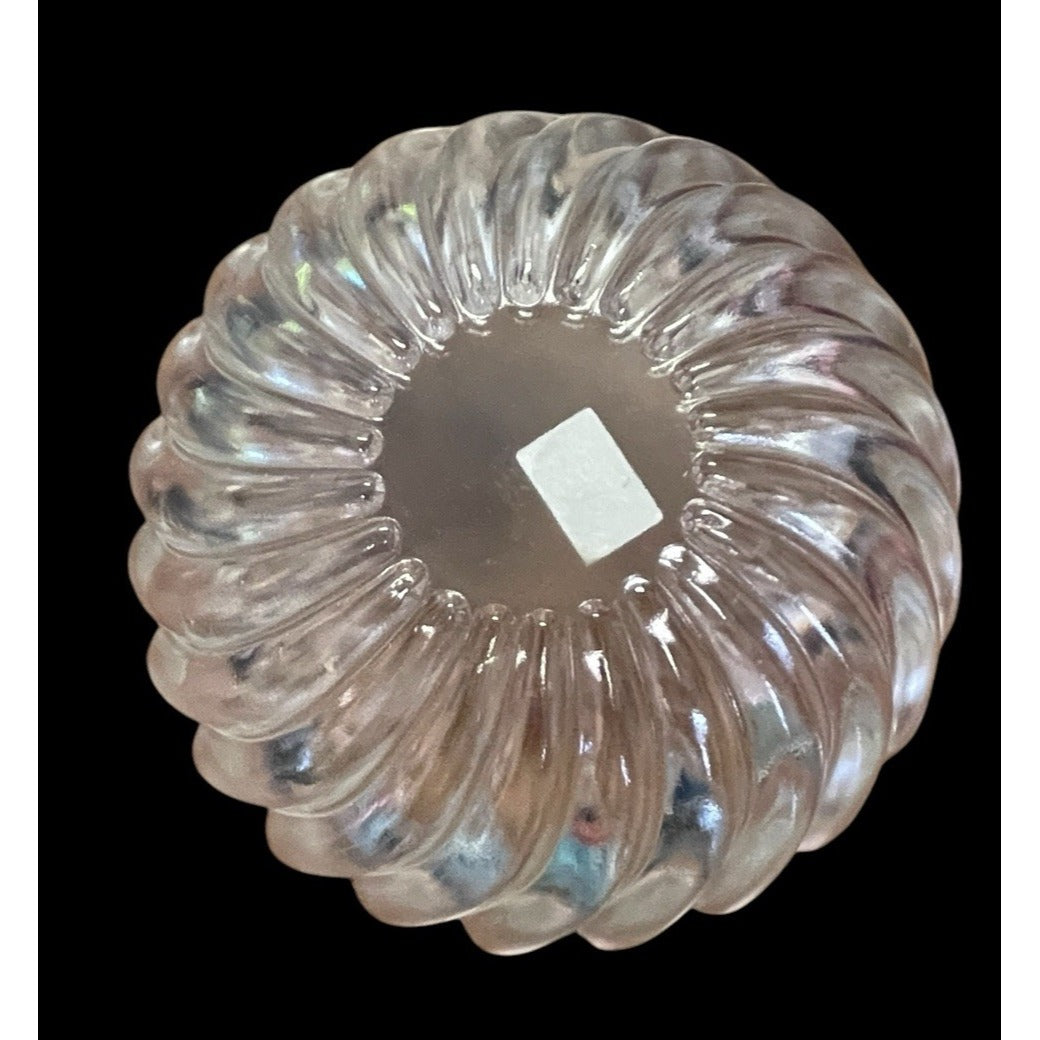 Studio Nova Solaris Scallop Swirl Frosted Fruit 9” Medium Size Bowl EUC Gorgeous