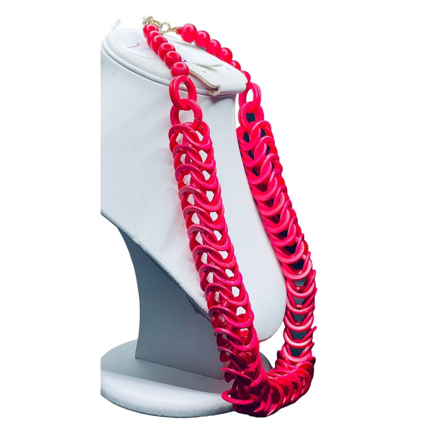 PINK Statement NECKLACE