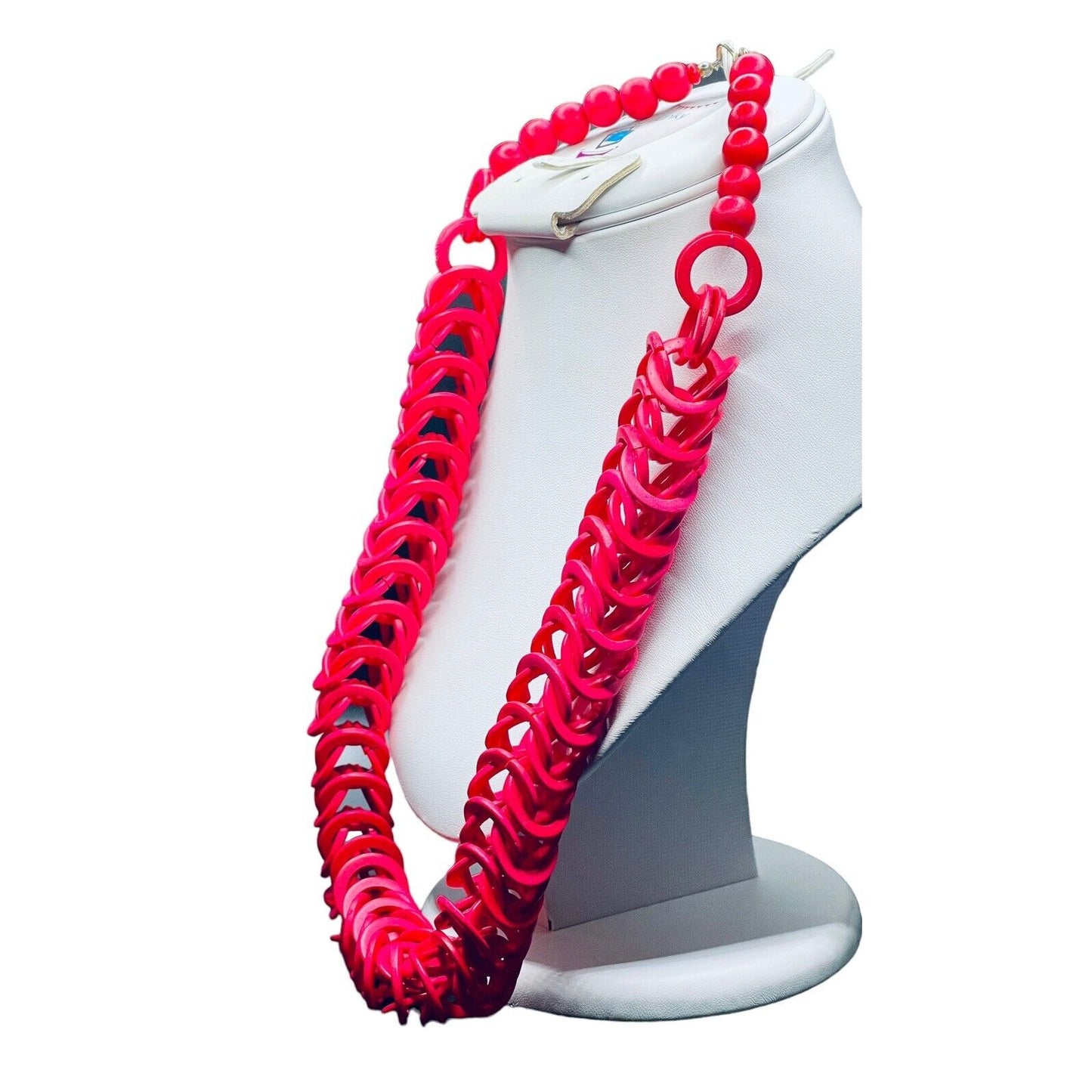 PINK Statement NECKLACE