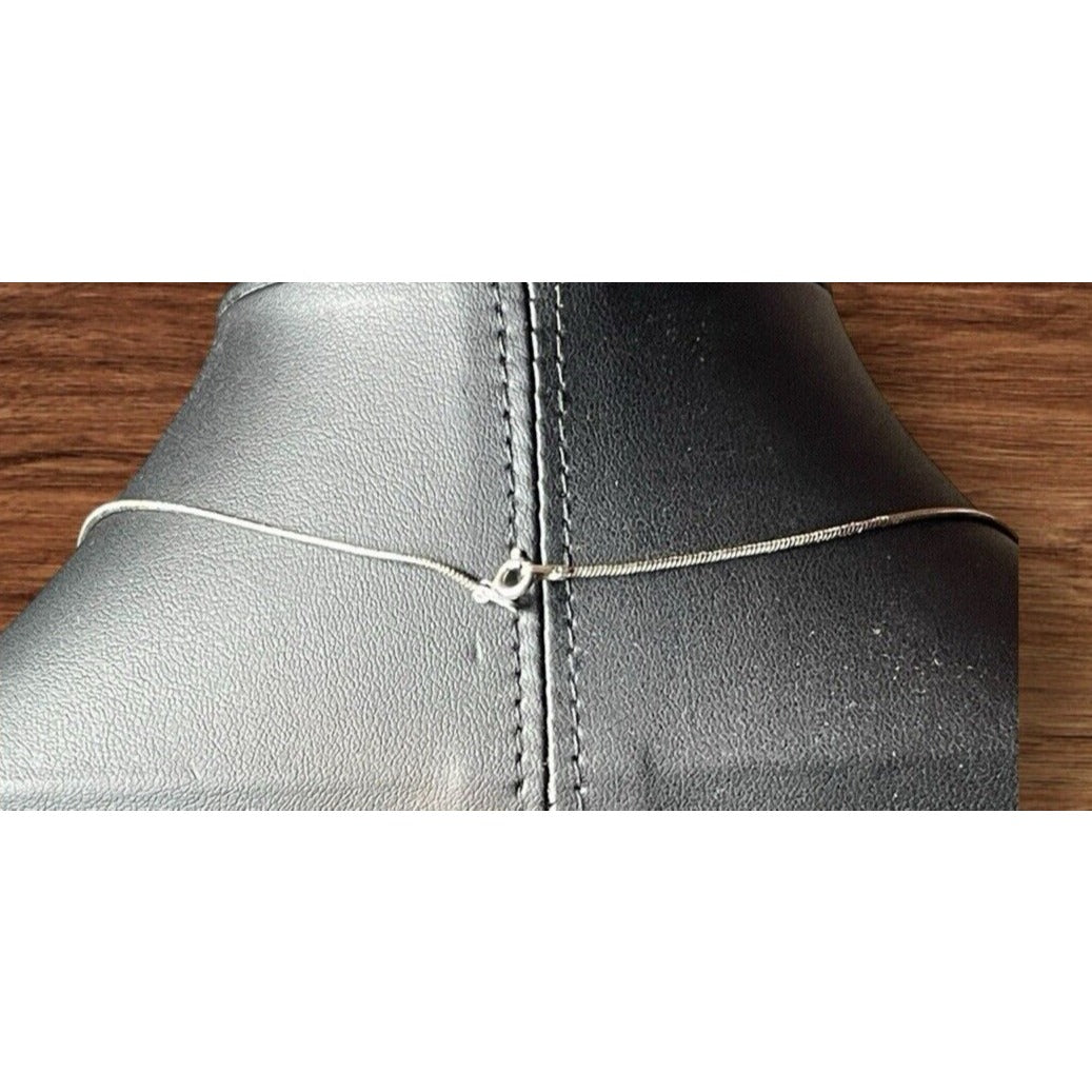 BU Italian 925 Sterling Silver 18” Necklace Signed-n-Stamped GORGEOUS EUC