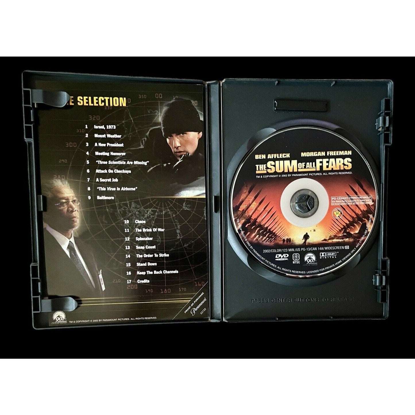 The Sum of All Fears • Special Collector's Edition • DVD • 2002