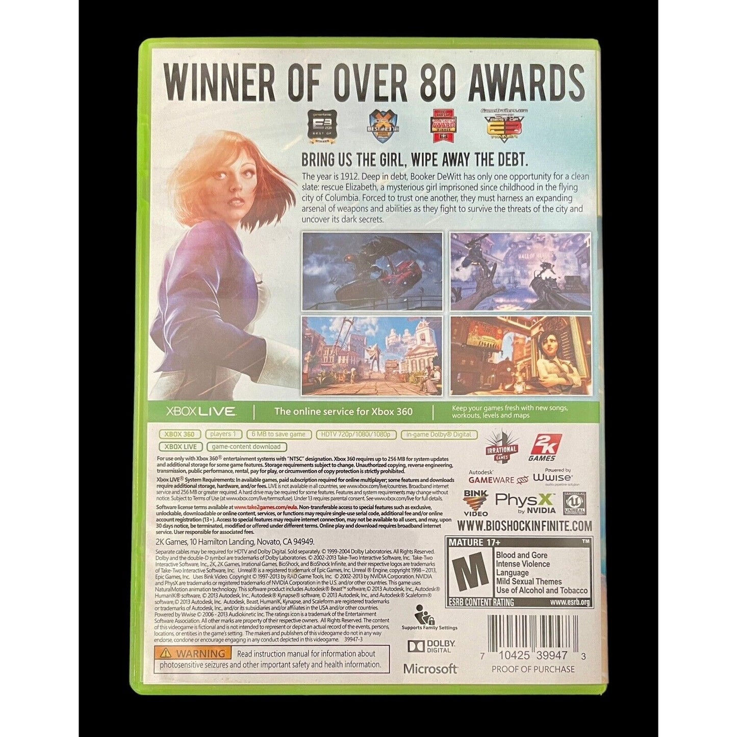 Bioshock Infinite • XBox 360