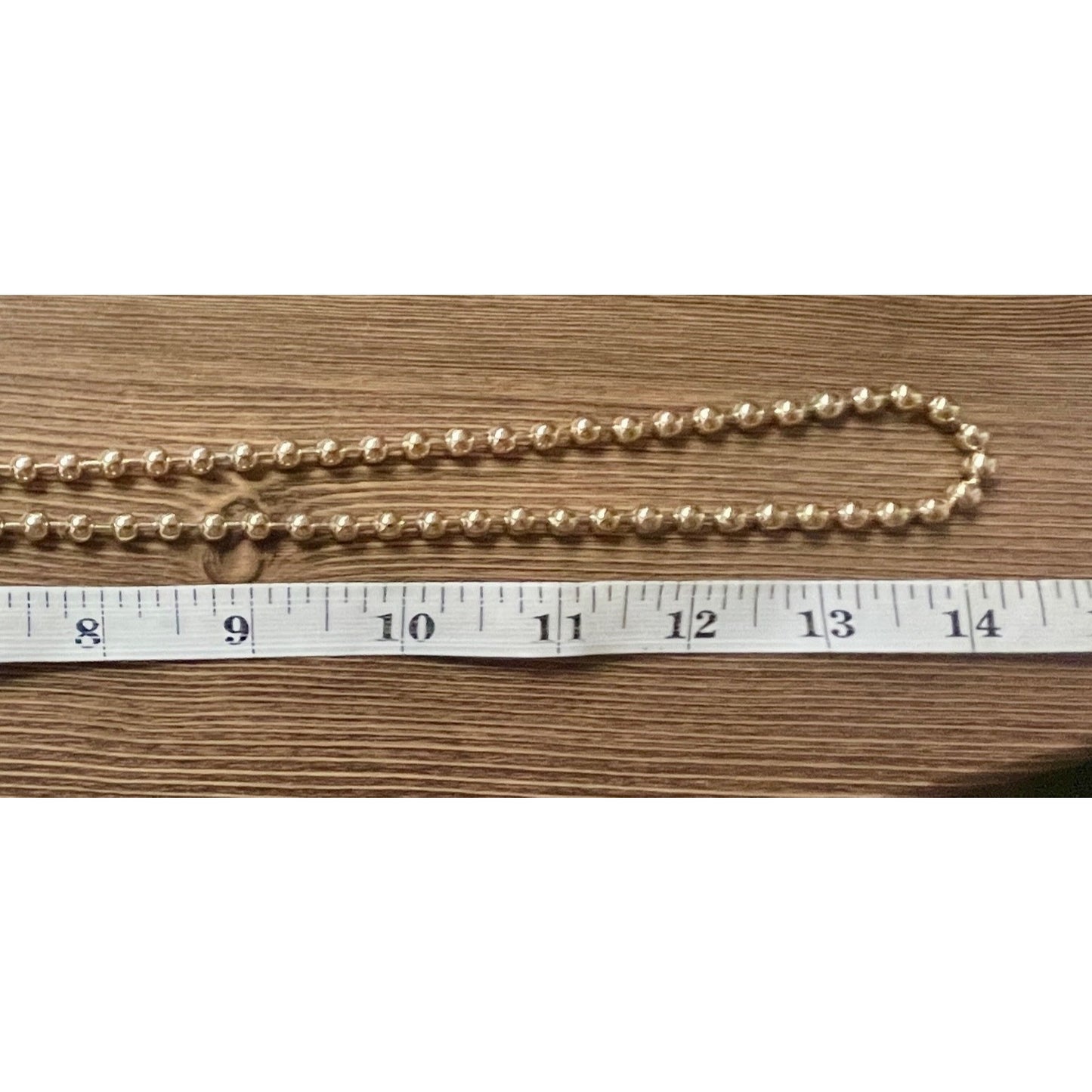 Vintage Liz Claiborne Golden Balls Beaded Adjustable 28” Necklace EUC GORGEOUS