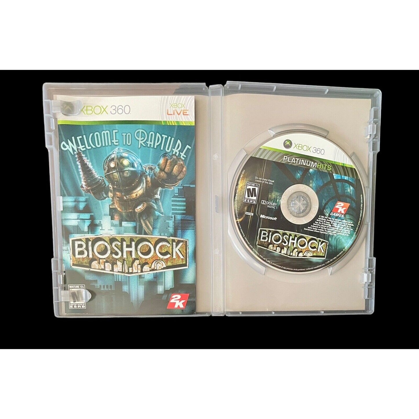 BioShock • Xbox 360 • Platinum Hits