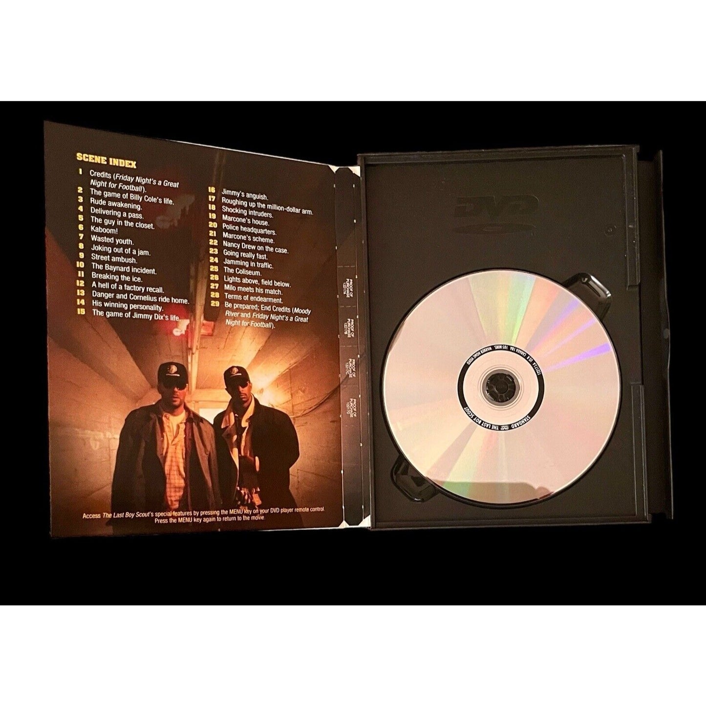 The Last Boy Scout • DVD • 1998 • Bruce Willis • Damon Wayans