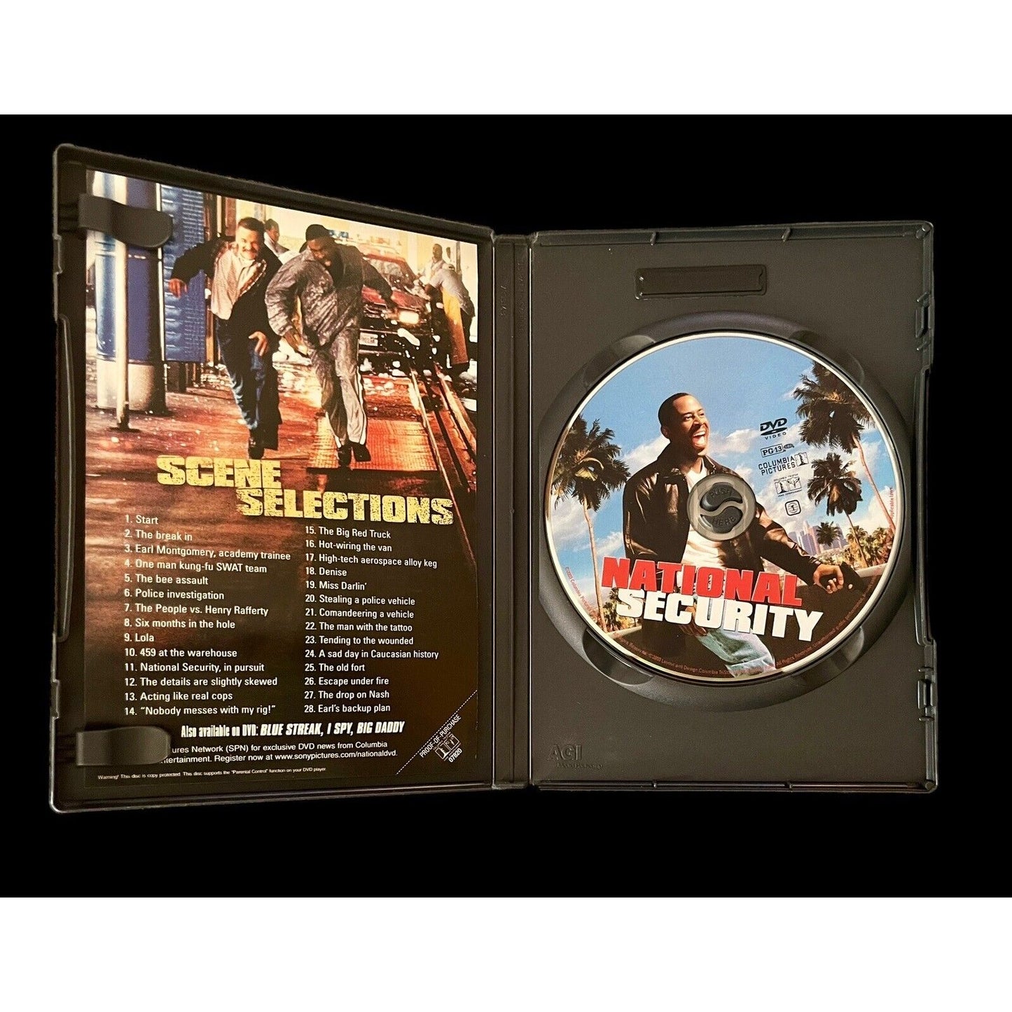 National Security • DVD • 2003 • Special Edition • Martin Lawrence