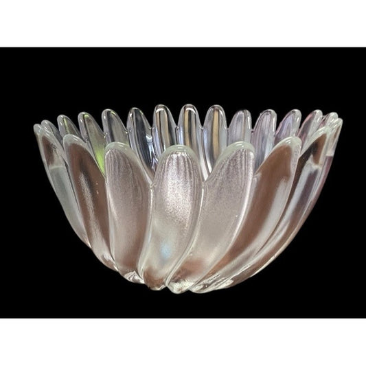 Studio Nova Solaris Scallop Swirl Frosted Fruit 9” Medium Size Bowl EUC Gorgeous