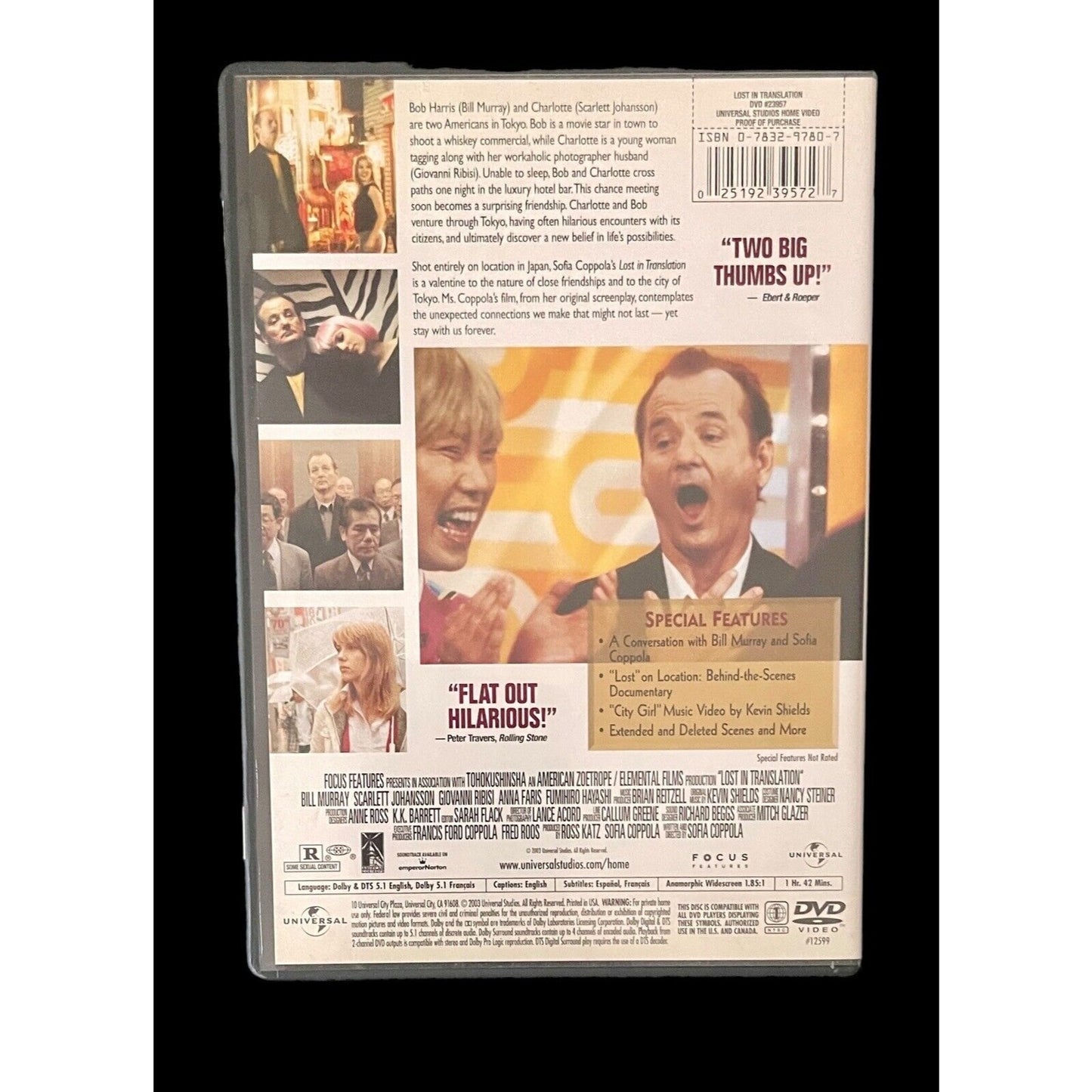 Lost in Translation • DVD • 2003 • Bill Murray