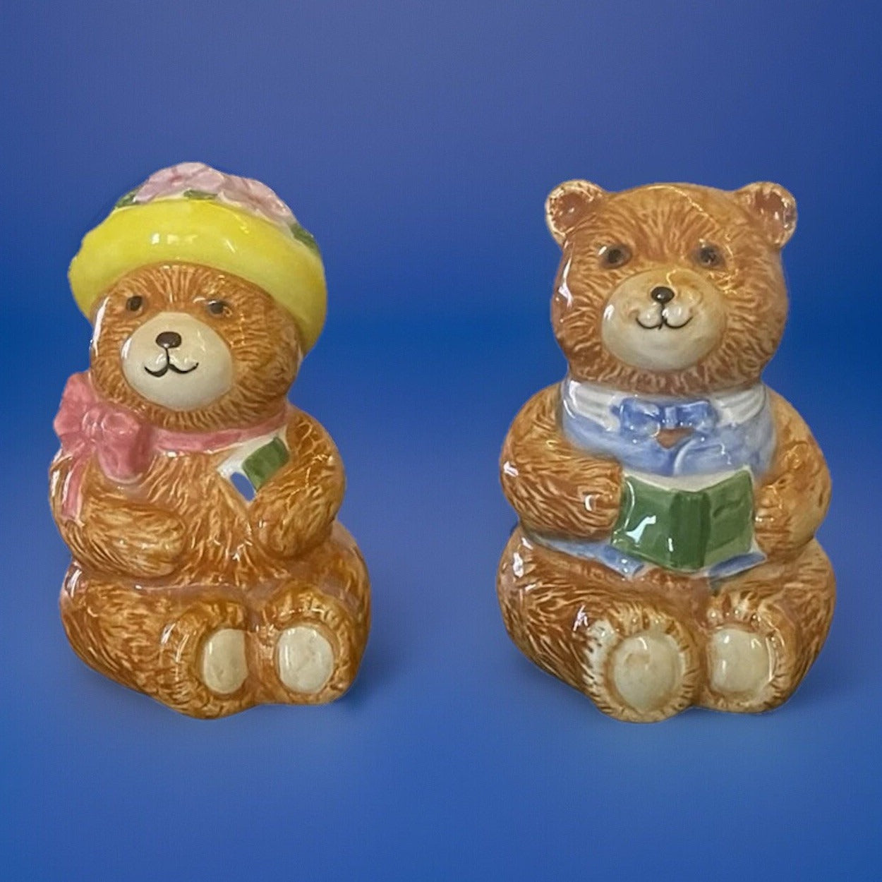 Vintage Otagiri Salt And Pepper Bear Shaker Set By Mary Ann Baker Japan NOB