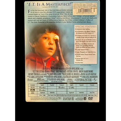E.T. The Extra-Terrestrial • DVD • 2002 • 2 Disc Set
