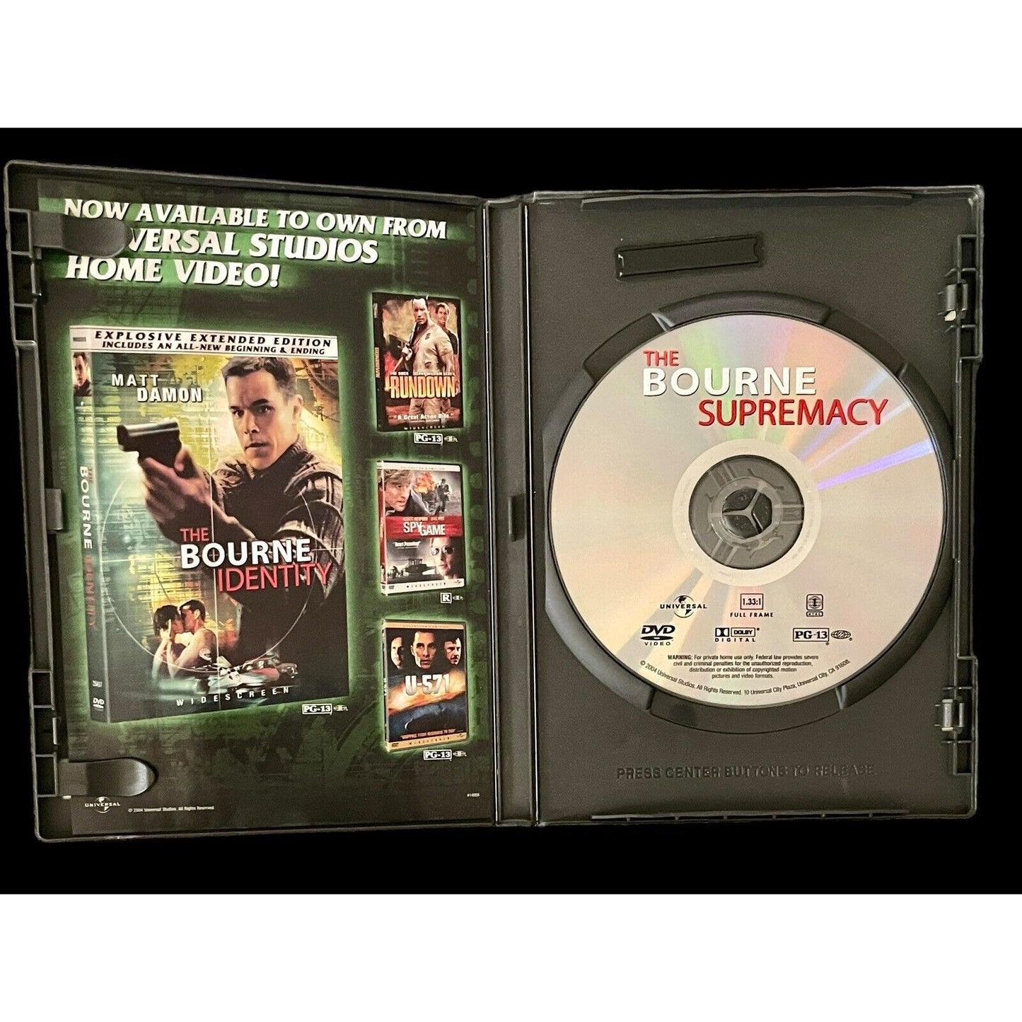 The Bourne Supremacy • DVD • 2004 • Matt  Damon