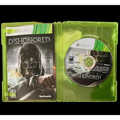 Dishonored (Microsoft Xbox 360, 2012) Complete w/ Manual - Tested Working