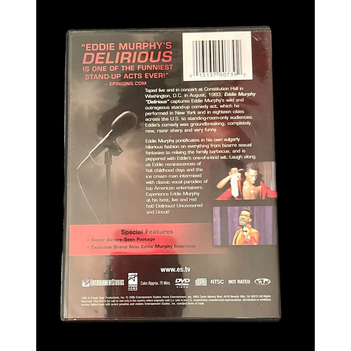 Eddie Murphy • Delirious • 1983-2006 • DVD • Like New