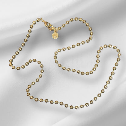 Vintage Liz Claiborne Golden Balls Beaded Adjustable 28” Necklace EUC GORGEOUS