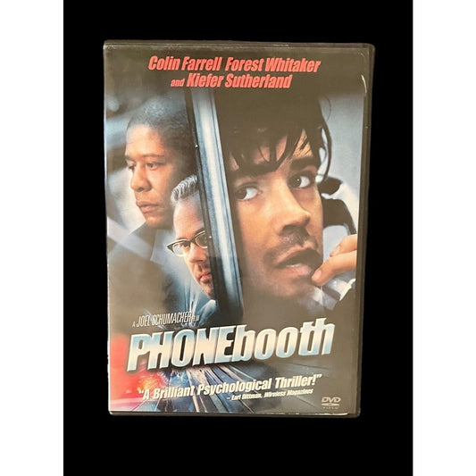 PHONEbooth • DVD • 2002 • Colin Farrell • Forest Whitaker