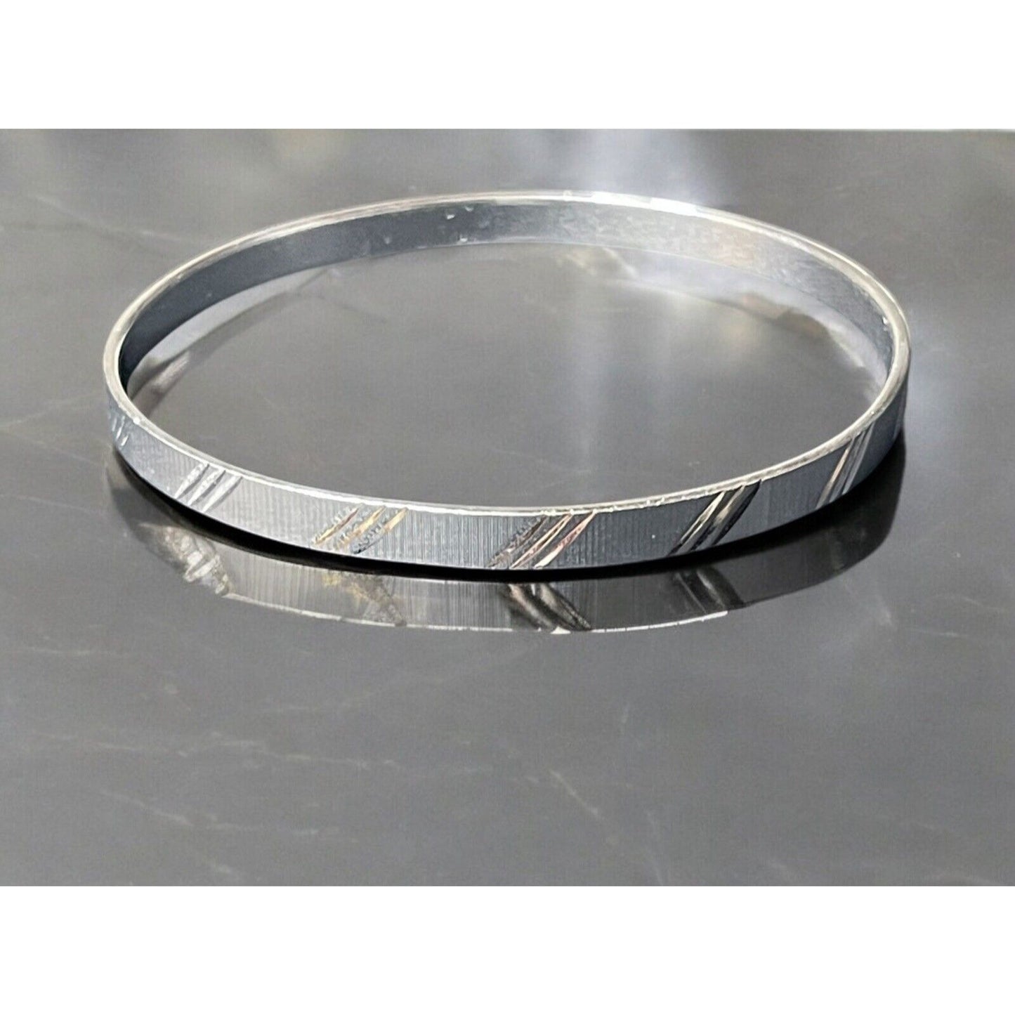 Vintage Monet Silver 8" Signed Bracelet VGUC GORGEOUS