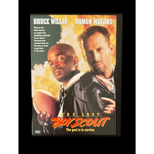 The Last Boy Scout • DVD • 1998 •  Bruce Willis • Damon Wayans