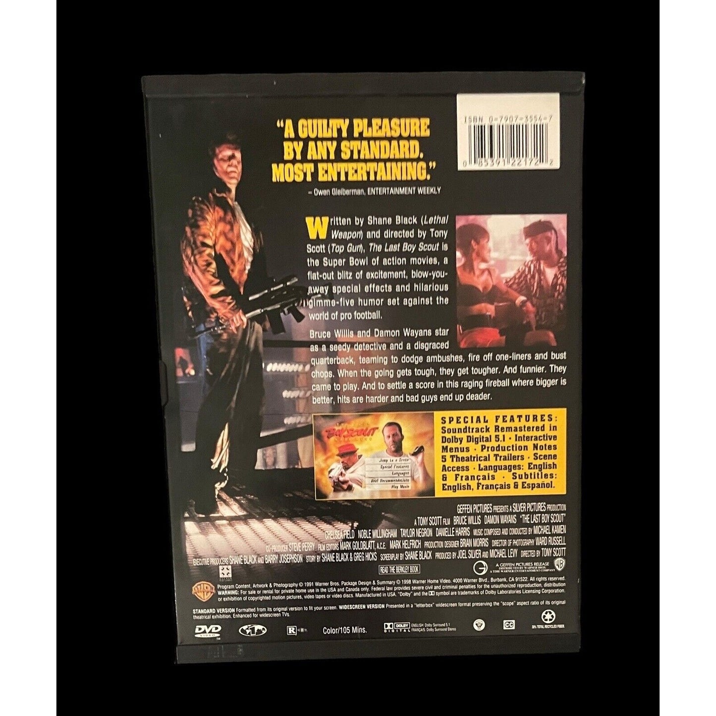 The Last Boy Scout • DVD • 1998 •  Bruce Willis • Damon Wayans